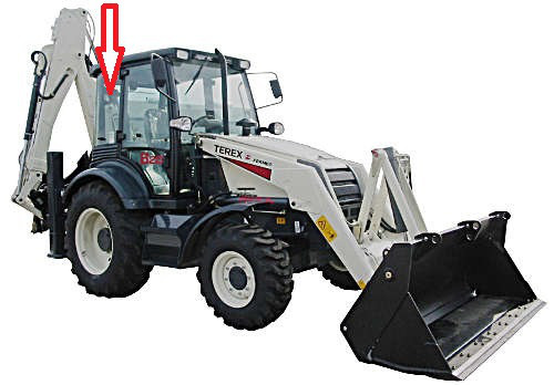 Экскаватор-погрузчик Terex 820/860 - Стекло кузовное заднее правое с шелкографией, без отверстий под упор (триплекс).
Номер в каталоге TEREX 6099911М1