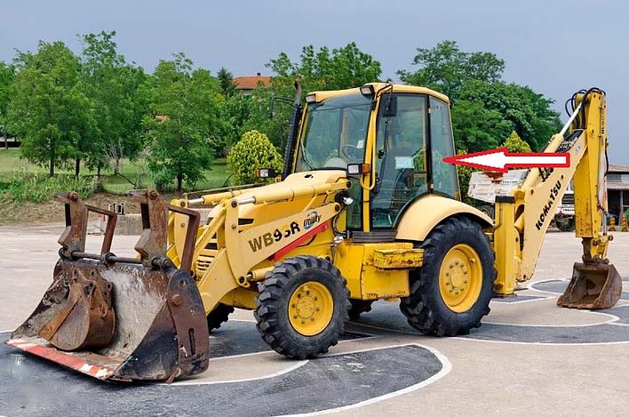 Экскаватор-погрузчик Komatsu WB93R-2/WB97R-2/WB93S-2/WB97S-2 - Стекло кузовное заднее левое (закалённое).
Номер в каталоге 312605714