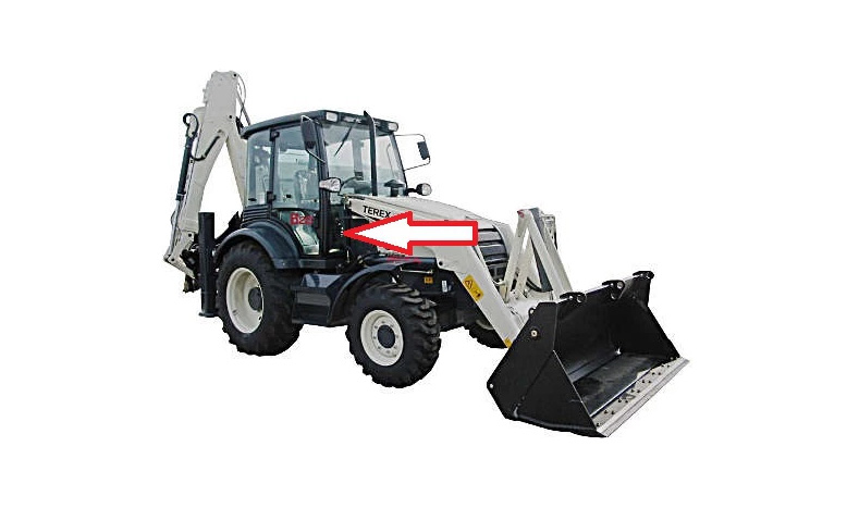 Экскаватор-погрузчик Terex 820/860 - Стекло лобовое нижнее правое (закалённое).
Номер в каталоге TEREX 6099903M1