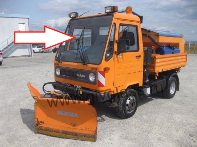 Коммунальная машина MULTICAR М26 (1991-2010 г.в.) - Стекло лобовое (триплекс),

размер 1385*975 мм

 