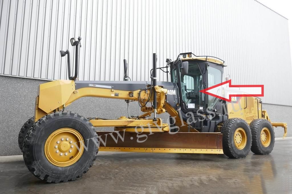 Автогрейдер Caterpillar 140M - Стекло дверное левое (закаленное)
Номер в каталоге 2956652