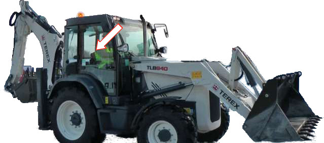 Экскаватор-погрузчик Terex 840 /TLB 840 890/TLB 890 - Стекло дверное правое с отверстиями (закалённое).
Номер в каталоге TEREX T100037