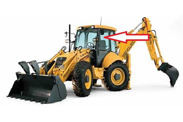 Экскаватор-погрузчик New Holland LB 115 |B 110B |B 100B |B 90B |B 115B - Стекло дверное верхнее левое с отверстиями (закалённое).
Номер в каталоге 85801626 | 72953489