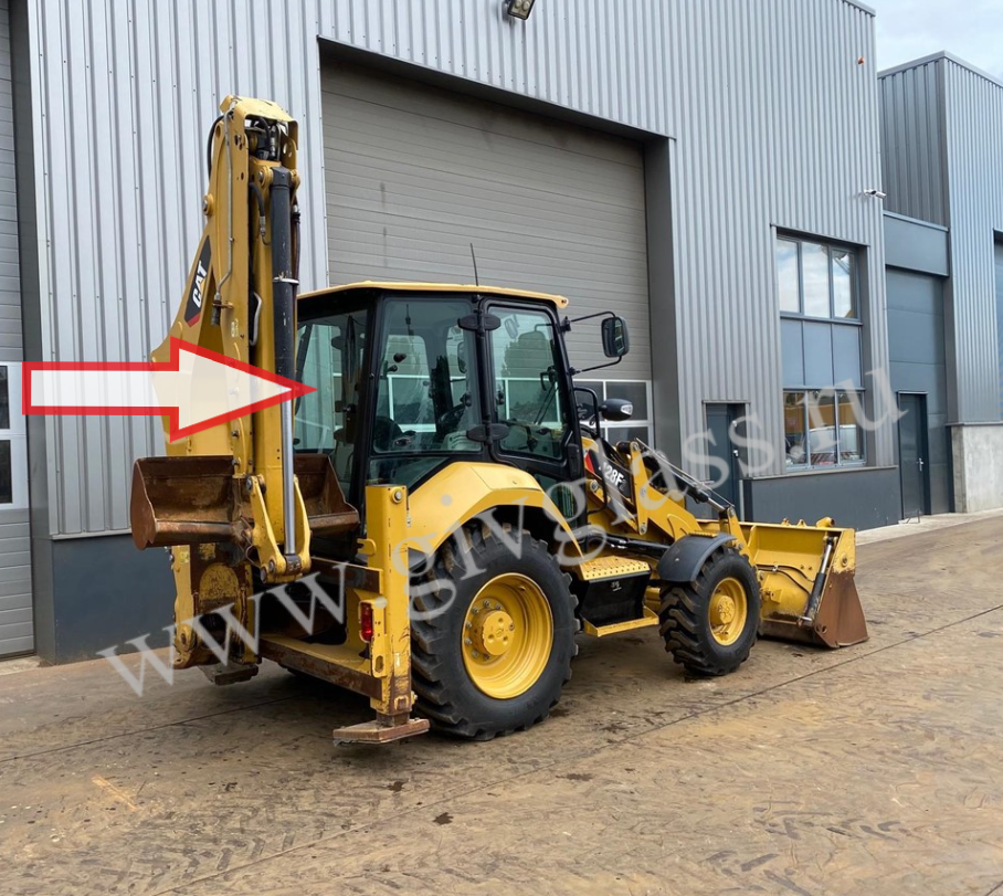 Экскаватор-погрузчик Caterpillar 428f2, 432f2, 434f2, 444f2, 2017 - Стекло заднее (закаленное)  (высота 1382 ширина 928)
Номер в каталоге 441-4182