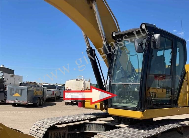 Экскаватор гусеничный Caterpillar 323 2018 года - Стекло лобовое нижнее (закаленное)
Номер в каталоге 491-7724