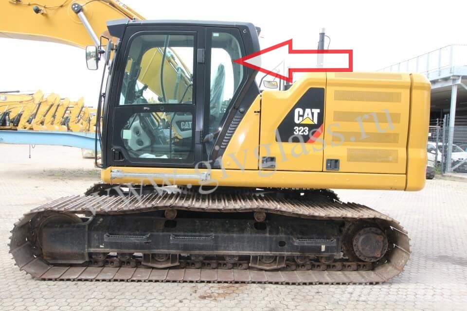Экскаватор гусеничный Caterpillar 323 2018 года - Стекло кузовное заднее левое (закаленное)
Номер в каталоге 486-5426