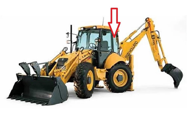 Экскаватор-погрузчик New Holland LB 115 |B 110B |B 100B |B 90B |B 115B - Стекло кузовное заднее левое с отверстиями (закалённое).
Номер в каталоге 85801628