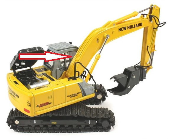 Экскаватор гусеничный New Holland E 215 B - Стекло кузовное правое возле стрелы большое(закалённое)
В комплекте со стеклом идёт молдинг для установки
Стёкла и замок +1000 р.