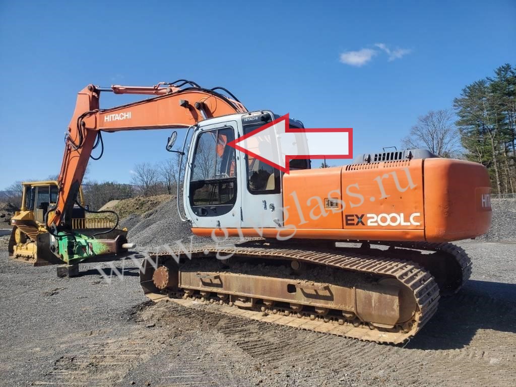 Экскаватор гусеничный Hitachi EX100/120/200/300 5 серии - Стекло дверное верхнее (подвижная форточка ближе к заднему стеклу) (закаленное)
Номер в каталоге 4369652