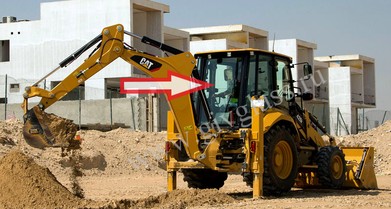 Экскаватор-погрузчик Caterpillar 428f2/432f2/434f2/444f2 2019 года - Стекло заднее (закаленное)
Номер в каталоге 495-4435