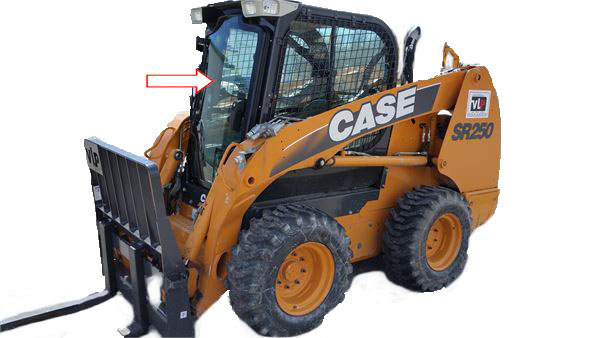 Мини-погрузчик CASE SR250 - Стекло лобовое с шелкографией и отверстиями под дворник сбоку (закаленное).
Номер в каталоге 84344565