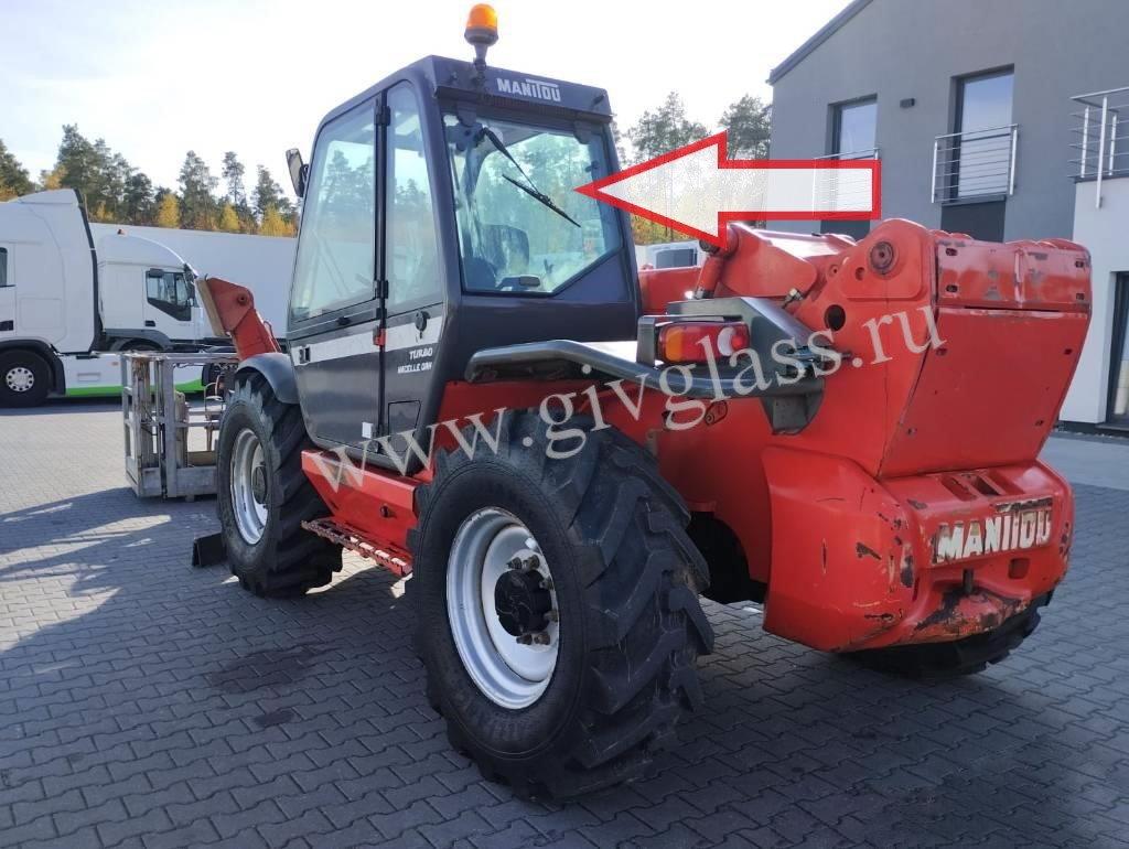 Телескопический-погрузчик MANITOU MT 1340 Sl / 1740 SL Turbo  - Стекло кузовное заднее (закаленное)