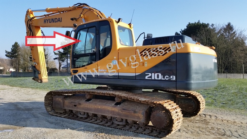 Экскаватор HYUNDAI ROBEX 210 LC-9,260 LC-9, 290 LC-9, 300 LC-9 330 LC-9, 450 LC-9, 480 LC-9. 2011 - Стекло дверное верхнее (форточка ближе к лобовому стеклу) (закаленное) (вариант 2 (просто 9 серия без S))
Номер в каталоге 71Q6-03230