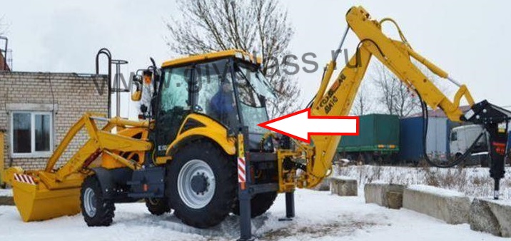 Экскаватор-погрузчик ЧЛМЗ 310.1 - Стекло заднее нижнее (закаленное),

размер 1142 мм * 530 мм, № 310-50.00.008, светло-зеленое

​