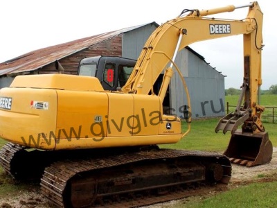 Гусеничный экскаватор John Deere LC 200 / LC 240 / LC 260 / LC 300 / LC 330 / LC 360 - Стекло кузовное правое возле стрелы (маленькое) (закаленное)